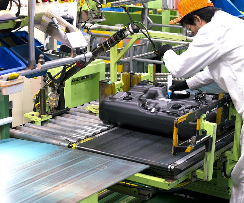 how car fuel tank are made