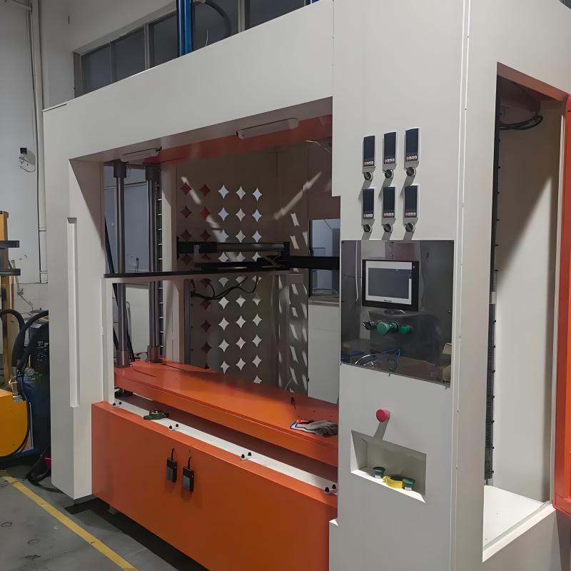 dual platen hot tool welder