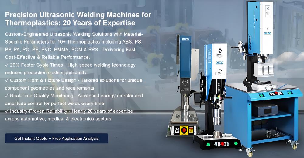 ultrasonic plastic welding machine