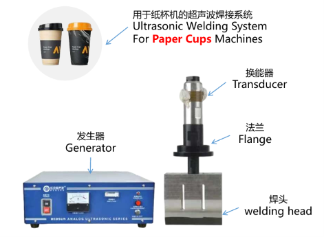 Máy Hàn Cốc Giấy Siêu Âm DIZO - 20kHz 2000W – Giải Pháp Bền Bỉ Cho Dây Chuyền Sản Xuất Ly Giấy