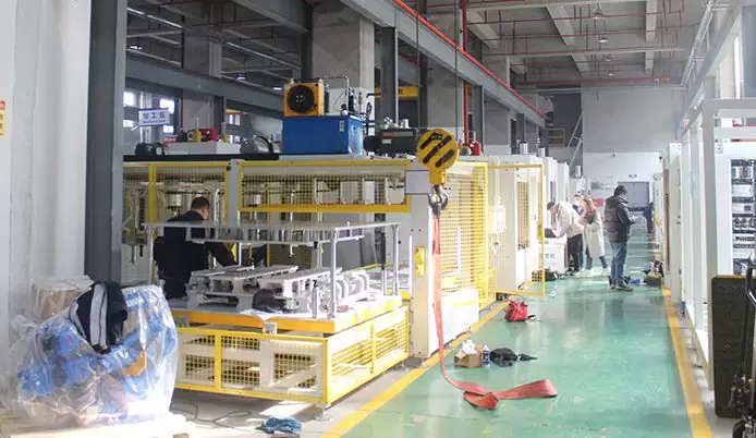 Custom Equipment Production and Assembly Area